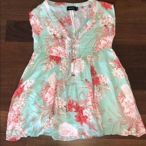 Floral print dress